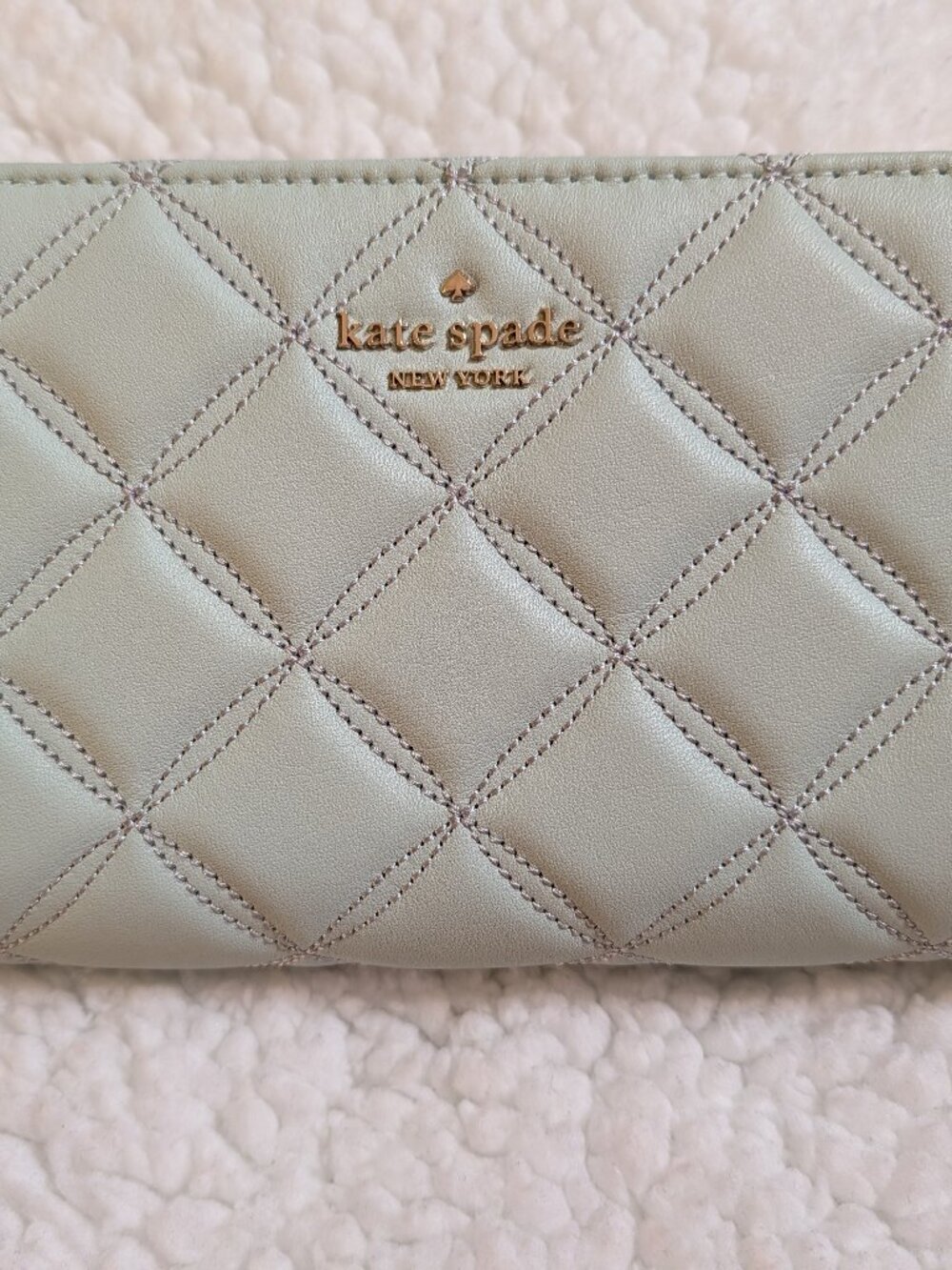 Kate Spade Quilted Accordion Wallet